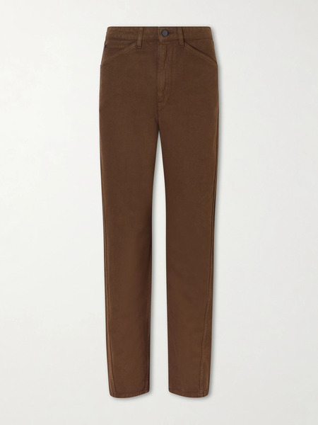 Lemaire Lemaire - High-rise Straight-leg Jeans - Brown 