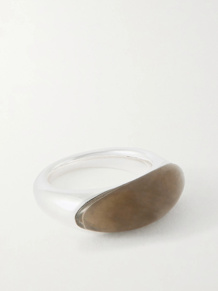  Lié Studio Lié Studio - Beatrice Silver And Quartz Ring - 50 