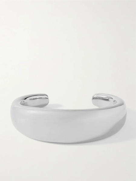  Lié Studio Lié Studio - The Emma Silver-plated Cuff - Xs/s 