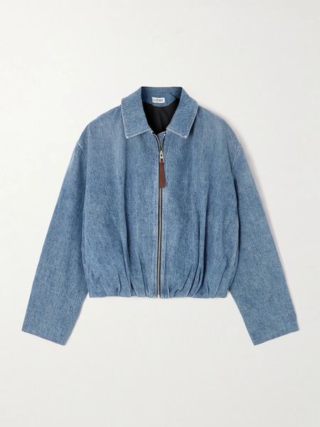  Loewe Loewe - Draped Denim Jacket - Mid Denim 