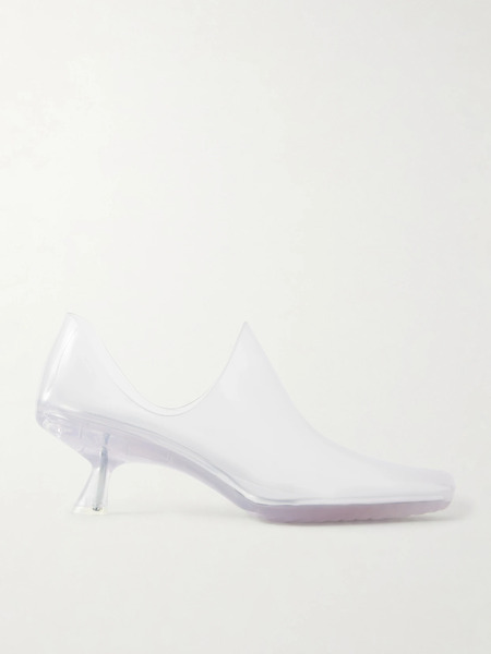  Loewe Loewe - Emily Aqua Pvc Ankle Boots - Clear 
