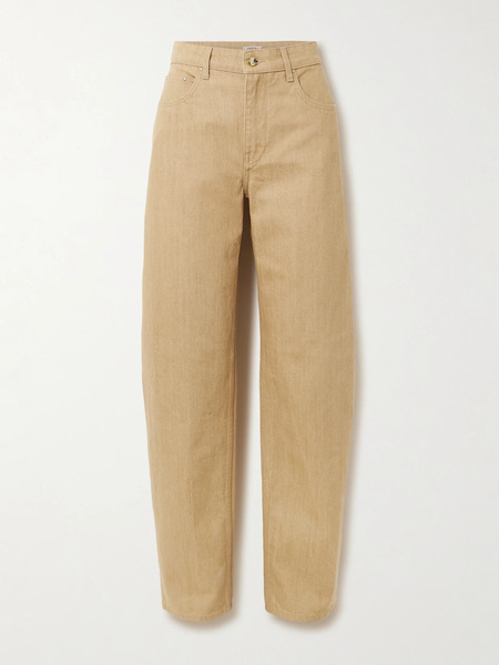  Ossou Ossou - Rider Boyfriend Jeans - Beige 