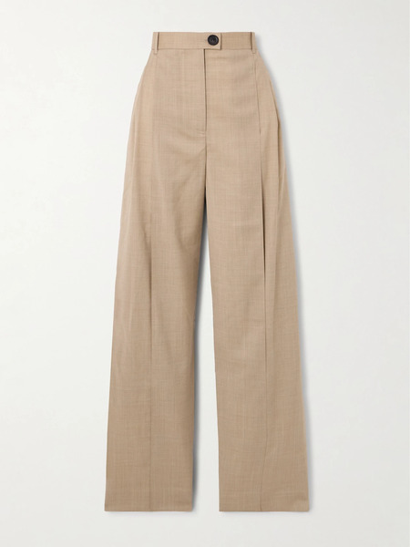  Peter Do Peter Do - Cutout Wool-blend Pants - Beige 