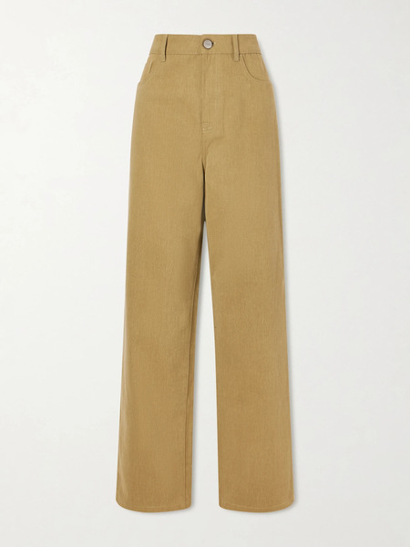  Róhe Róhe - High-rise Wide-leg Jeans - Beige 