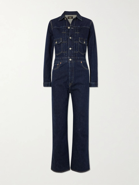  Rrl Rrl - Denim Jumpsuit - Dark Denim 