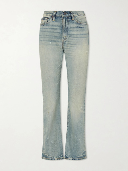  Rrl Rrl - Mid-rise Straight-leg Jeans - Light Denim 