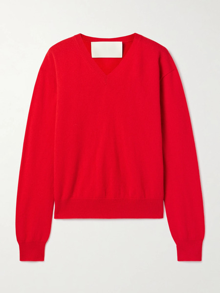  Rùadh Rùadh - The Sanderson Cashmere Sweater - Red 