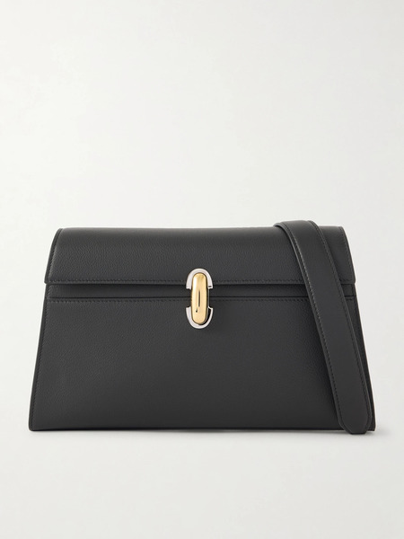  Savette Savette - Symmetry Textured-leather Shoulder Bag - Black 