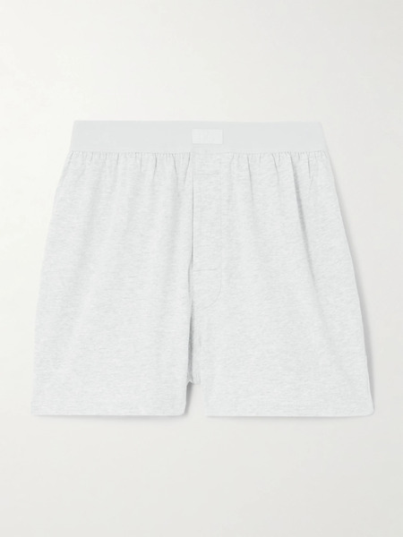  Skims Skims - Boyfriend Loose Boxer - Light Heather Grey 