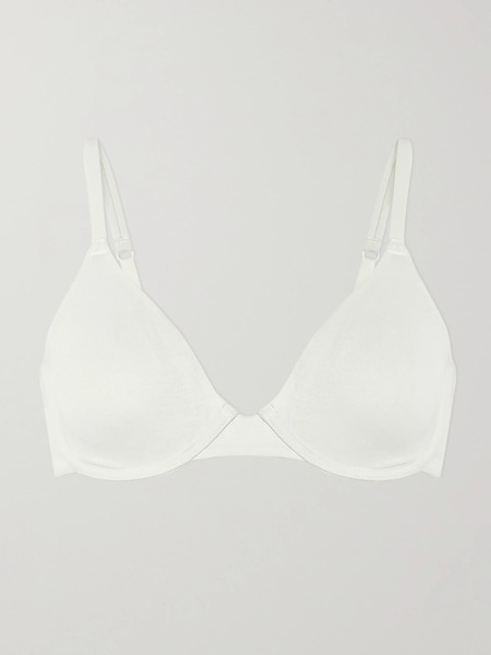  Skims Skims - Cotton Collection Underwired Bra - Bone 