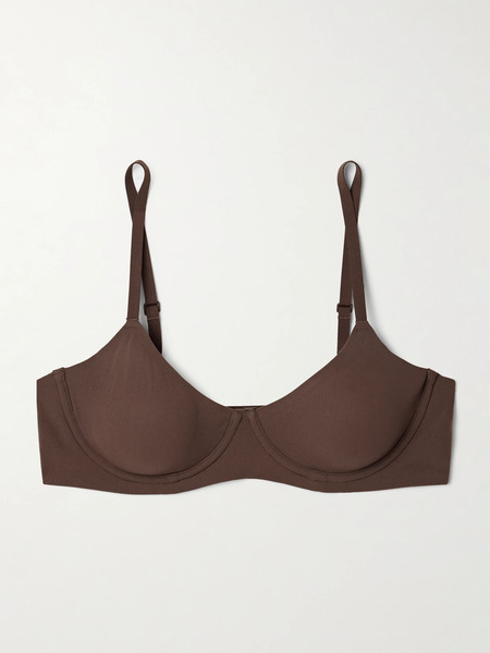  Skims Skims - Fits Everybody Unlined Demi Bra - Cocoa 