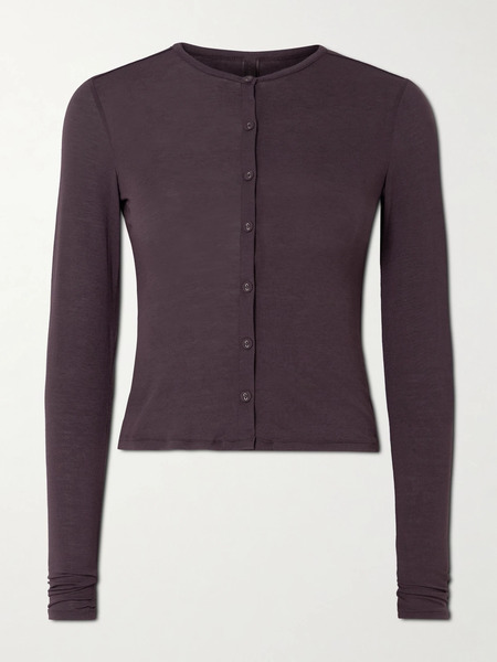  Skims Skims - Sheer Modal-blend Cardigan - Phoenix 