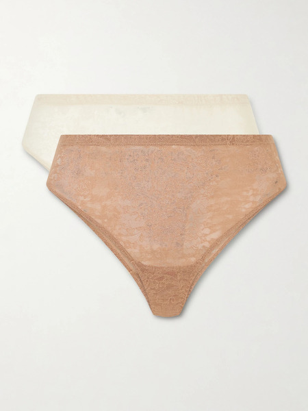 Spanx Spanx - Stretch Lace Briefs - Beige 