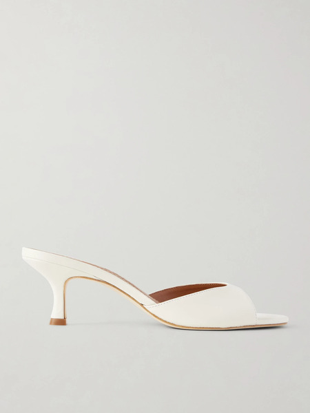  Staud Staud - Brigitte Leather Mules - White 