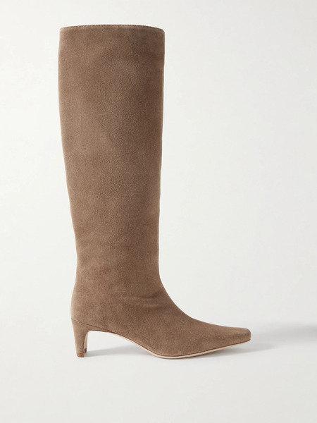  Staud Staud - Wally Suede Boots - Sand 