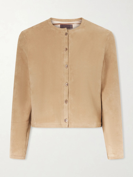  Stouls Stouls - Astrid Suede Cardigan - Beige 