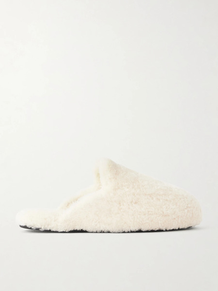  Tekla Tekla - Shearling Slippers - Cream 