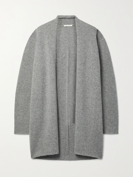  The Row The Row - Essentials Fulham Cashmere Cardigan - Gray 