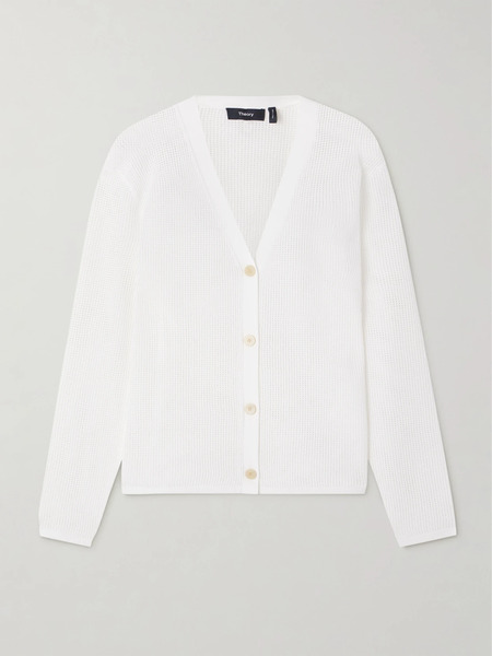  Theory Theory - Pointelle-knit Cardigan - White 