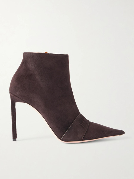 Tom Ford Tom Ford - Suede Ankle Boots - Chocolate 