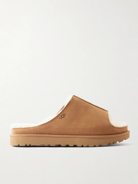  Ugg Ugg - Greenport Shearling Slides - Tan 