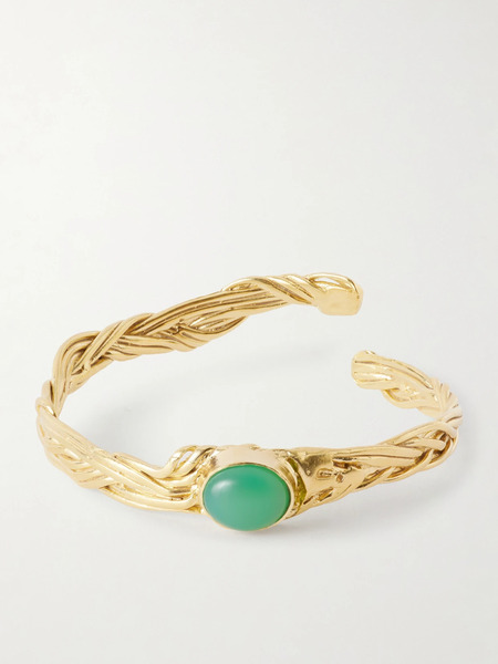 Ysso Ysso - Delphi Gold Plated Bangle - One Size 