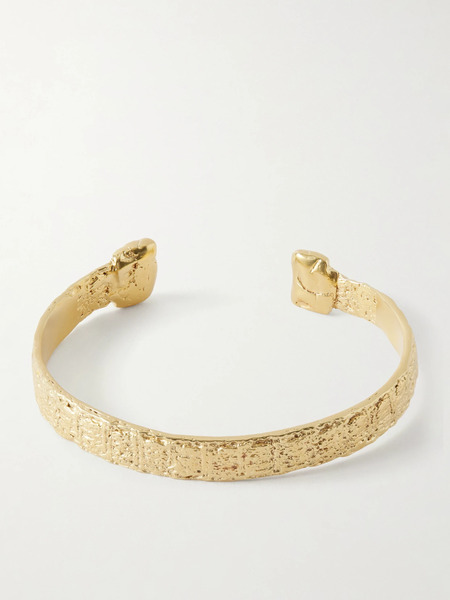  Ysso Ysso - Labyrinth Gold-plated Cuff - One Size 