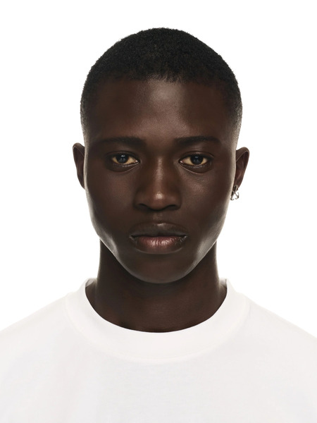 Off White Arrow Mono Earring - Male  Silver O/s 