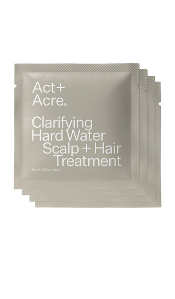  Act+acre Tratamiento Del Cuero Cabelludo Clarifying Hard Water Scalp Treatment For Scalp + Hair Build-up En Color Belleza: Na Talla All . 