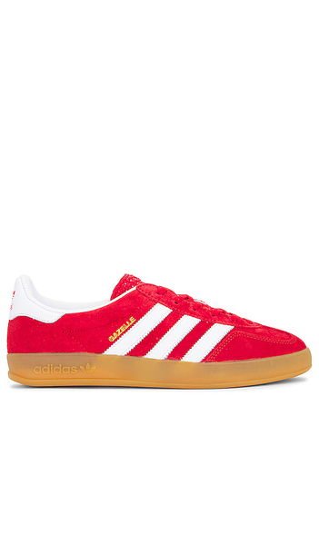  Adidas Originals Zapatilla Deportiva Gazelle En Color Rojo Talla 11  (también En Mens 10 / Womens 11, Mens 10.5 / Womens 11.5, Mens 11 / Womens 12, Me 