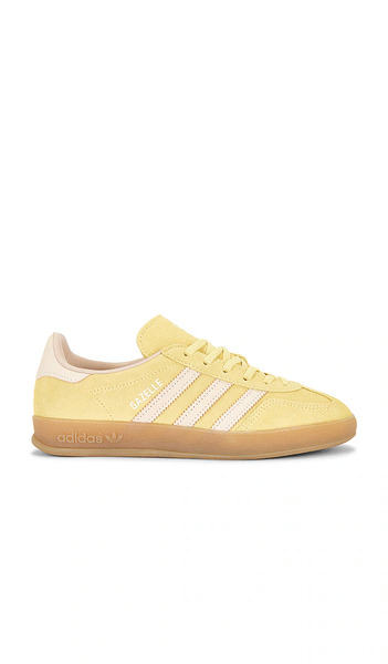  Adidas Originals Zapatilla Deportiva Gazelle Indoor En Color Amarillo Talla 10  (también En 5, 5.5, 6, 6.5, 7, 7.5, 8, 8.5, 9, 9.5). 