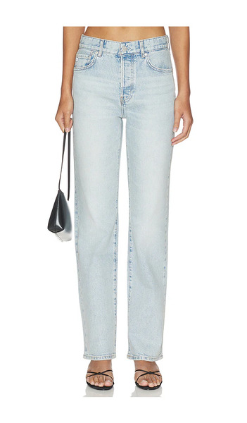  Ag Jeans Jean Recto Sydney En Color Bebe Azul Talla 23  (también En 24, 25, 26, 27, 28, 30, 31, 32). 