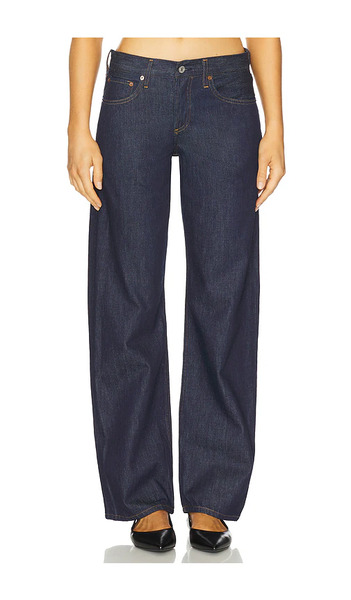  Agolde Recto(a) Low Rise Loose En Color Denim-dark Talla 25  (también En 23, 24, 26, 27, 28, 29, 30). 