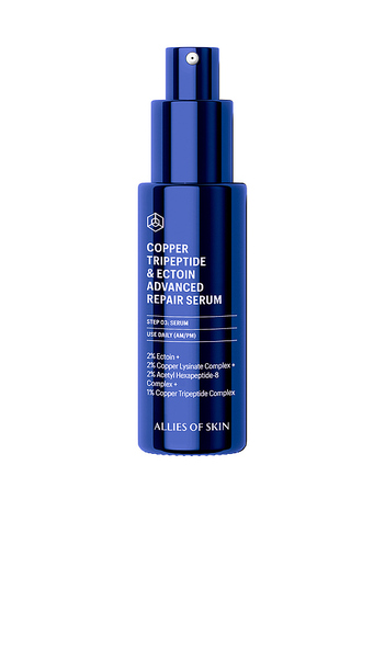  Allies Of Skin Suero Copper Tripeptide & Ectoin Advanced Repair Serum En Color Belleza: Na Talla All . 