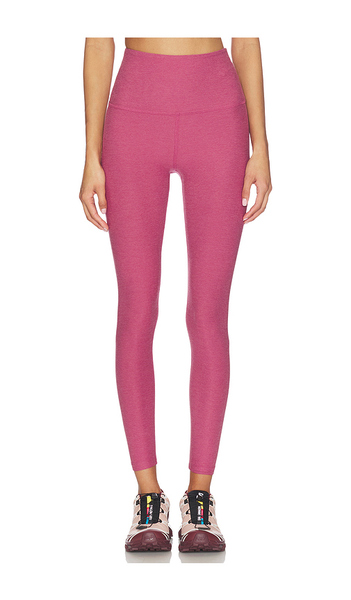  Beyond Yoga Spacedye Caught En The Midi High Waisted Legging En Color Mauve Talla Xl  (también En Xs). 