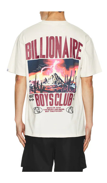  Billionaire Boys Club Camiseta Tamaño Grande Thunder En Color Blanco Talla M  (también En S, Xl/1x). 