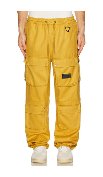  Billionaire Boys Club Pantalón Cargo Hemisphere En Color Amarillo Mostaza Talla M  (también En S, Xl/1x). 