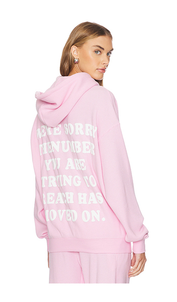  Boys Lie Sudadera Con Capucha De Corredor 1-800 Revamped En Color Rosado Talla M/l  (también En Xs/s). 