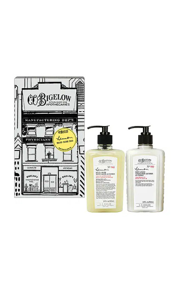 C.o. Bigelow Estuche De Jabón De Manos Y Loción Corporal Hand Wash & Body Lotion Apothecary Box Set En Color Belleza: Na Talla All . 