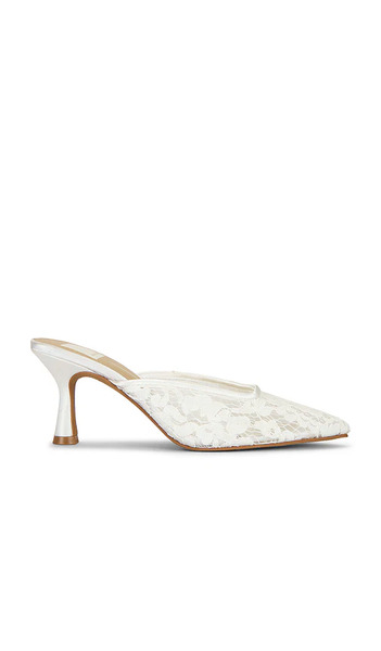  Dolce Vita Pantunfla Cleo High En Color Blanco Talla 10  (también En 6, 6.5, 7, 7.5, 8, 8.5, 9, 9.5). 