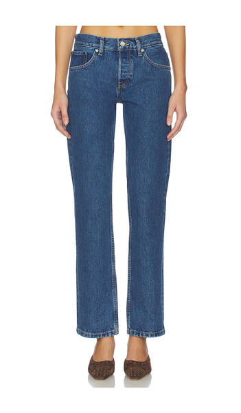  Eb Denim Ariel Mid Rise Wedgie Jeans En Color Azul Talla 23  (también En 24, 25, 26, 27, 28, 29, 30). 