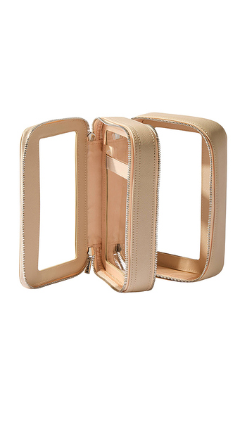  Etoile Collective Estuche De Viaje Para Maquillaje Transparente Clear Makeup Travel Case En Color Beige Talla All . 