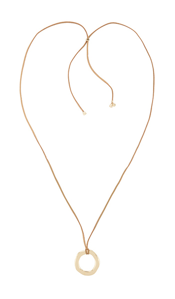  Ettika Collar Colgante Ajustable Open Circle Adjustable Suede Necklace En Color Oro Metálico Talla All . 