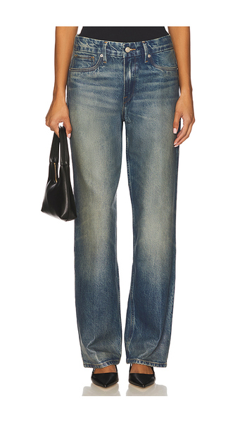  Good American 90s Relaxed Coated Jeansin Indigo927 En Color Azul Talla 0  (también En 10, 2, 22, 24, 4, 6, 8). 