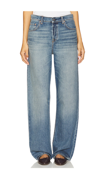  Grlfrnd Bella Low Rise Boyfriend Jeans En Color Azul Talla 23  (también En 24, 25, 26, 27, 28, 29, 30). 