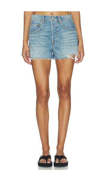  Grlfrnd Charlie Low Rise Baggy Cutt Off En Color Azul Talla 23  (también En 24, 25, 26, 27, 28, 29, 30, 31, 32). 