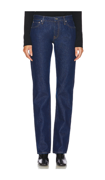  Grlfrnd Isabel Low Rise Straight Jeans En Color Denim-dark Talla 24  (también En 25, 26, 27, 28, 29, 30, 31, 32). 