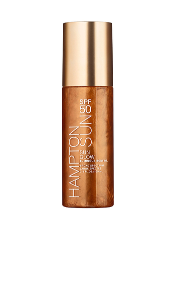  Hampton Sun Aceite Corporal Con Protección Solar Spf 50 Spf 50 Sun Glow Body Oil En Color Belleza: Na Talla All . 
