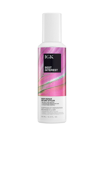  Igk Crema Para Peinar De Secado Al Aire Que Fortalece Los Vínculos De Mejor Interés Best Interest Bond Building Air Dry Styling Cream En Color Belleza 