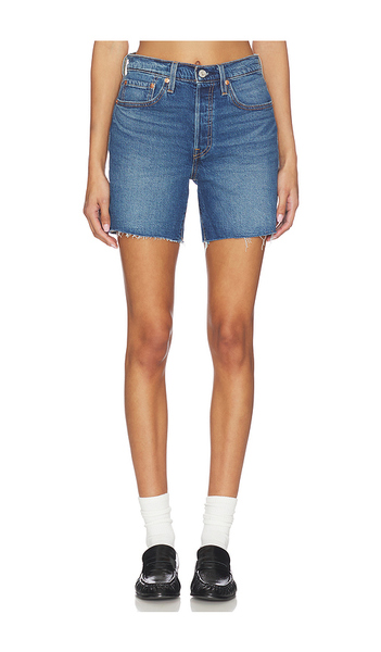  Levi's Short Medio Muslo 501 En Color Azul Marino Talla 24  (también En 25, 26, 27, 28, 30, 31, 32). 